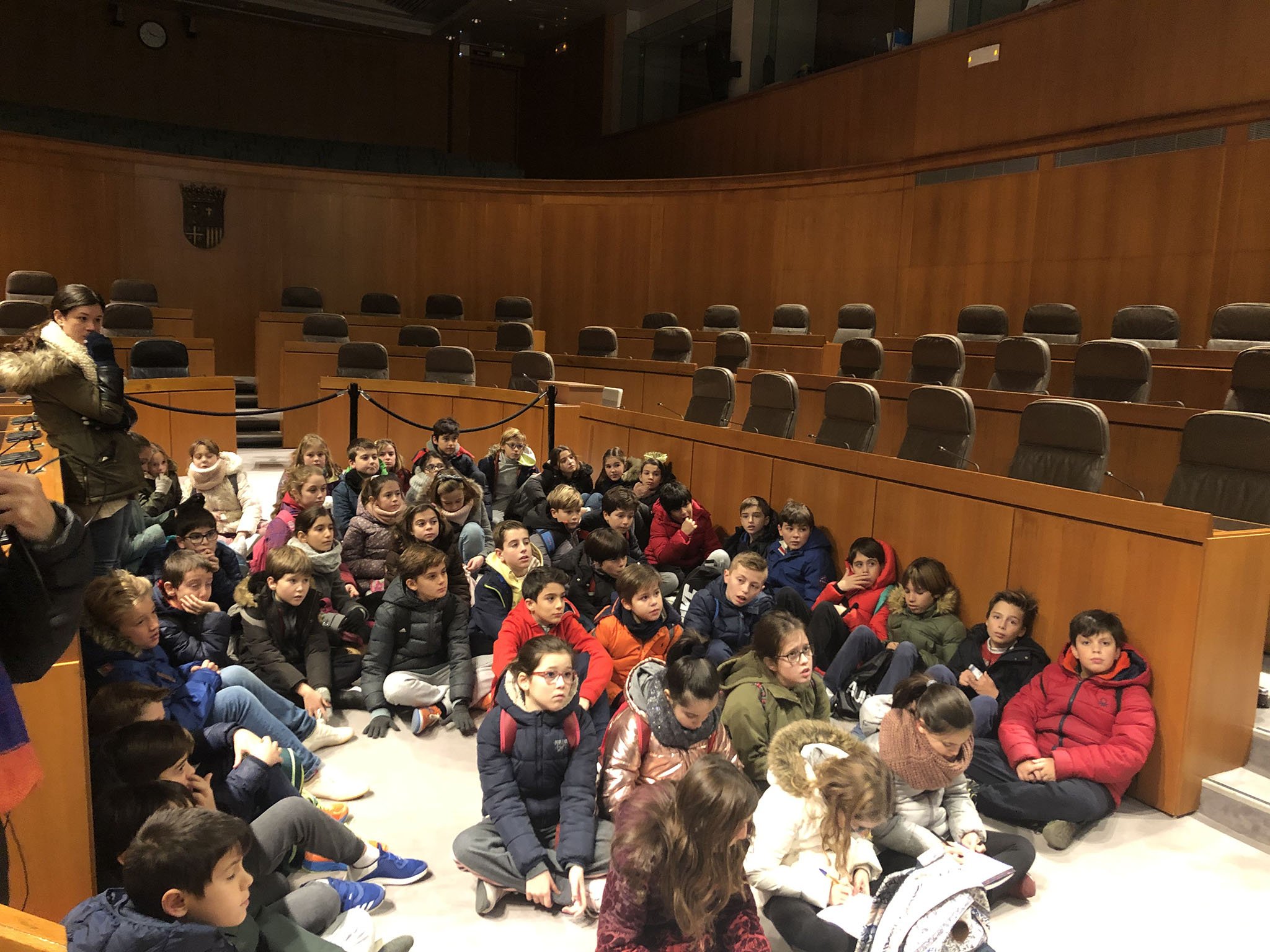 5º de Primaria visita el Palacio de la Aljafería