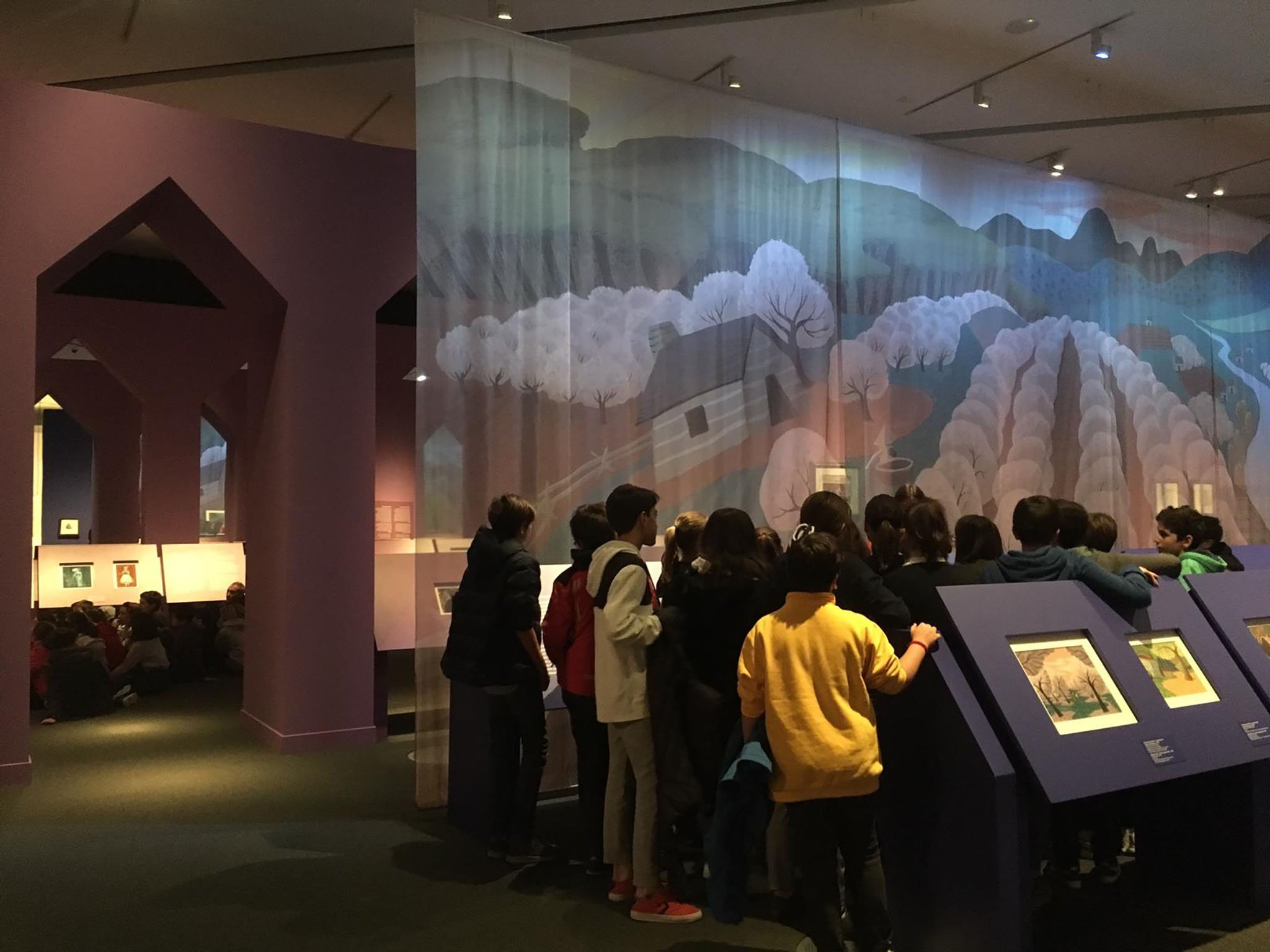 Visita de 1º de ESO a la exposición de Caixaforum «Disney el arte de contar historias»