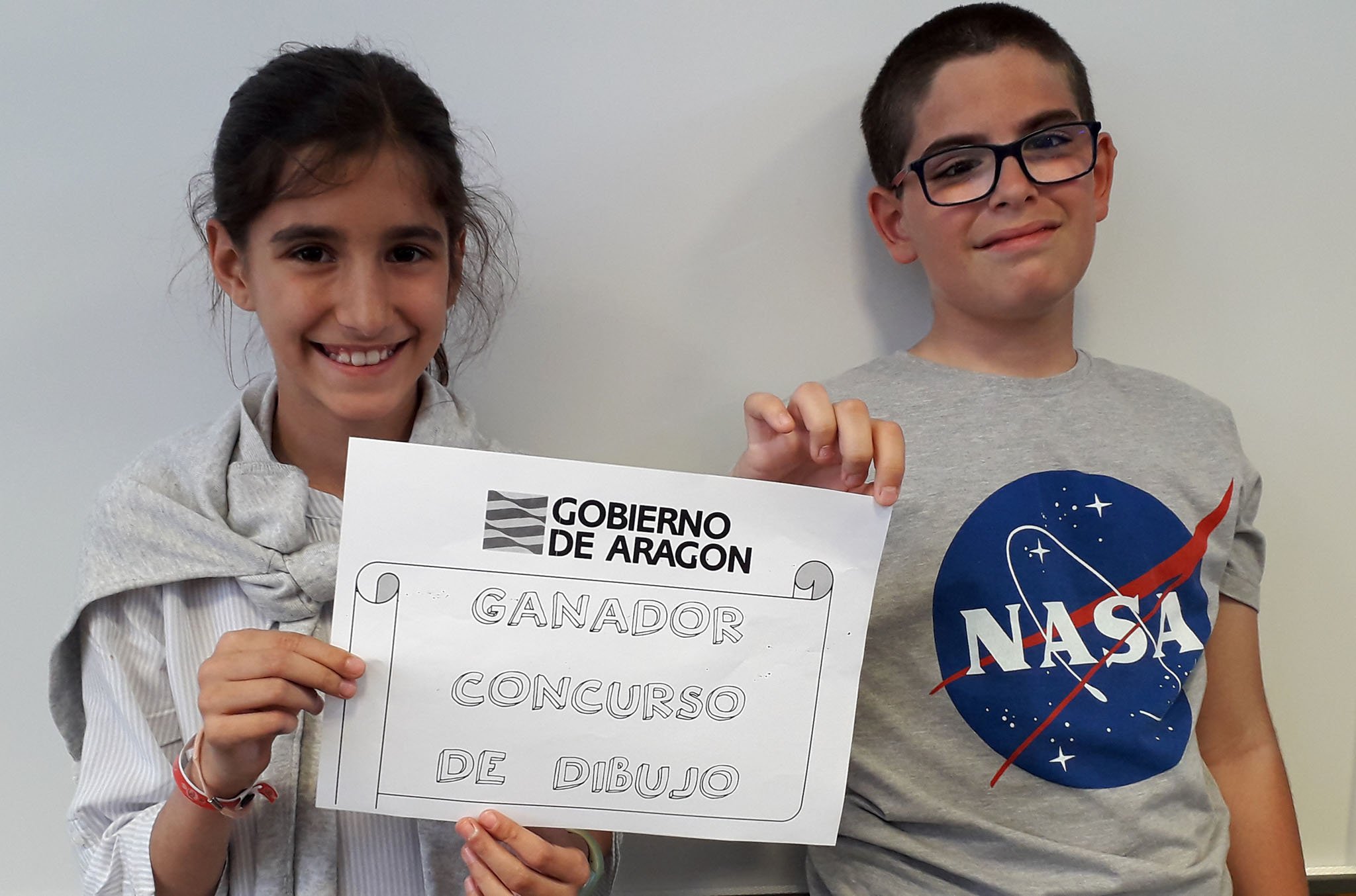 Ganadores del concurso de dibujo