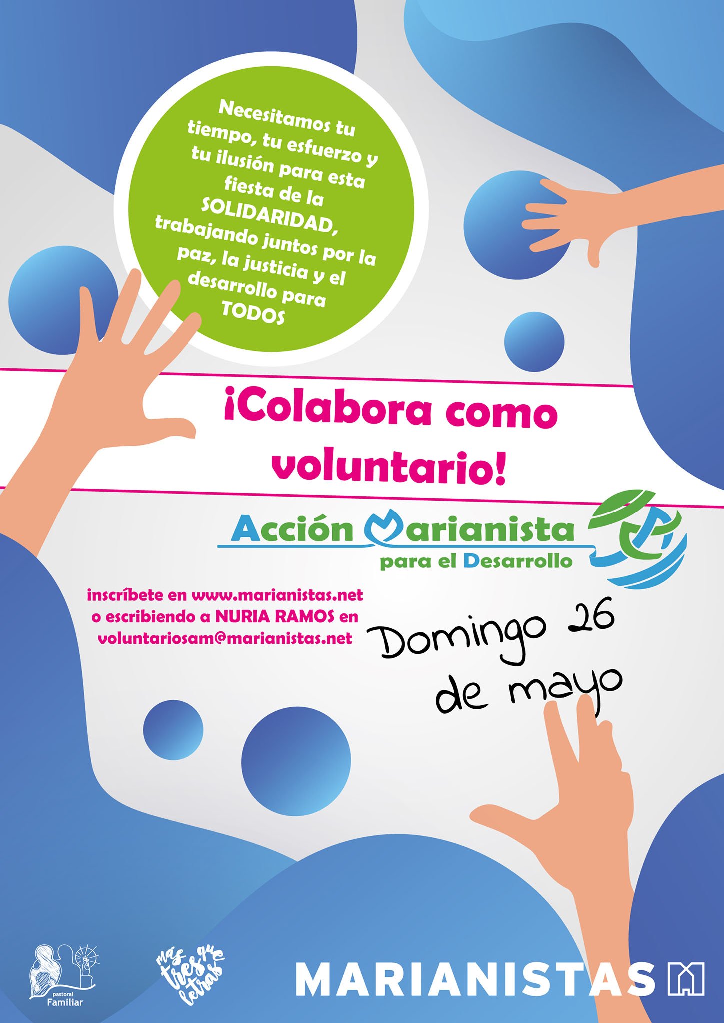 cartel voluntarios r