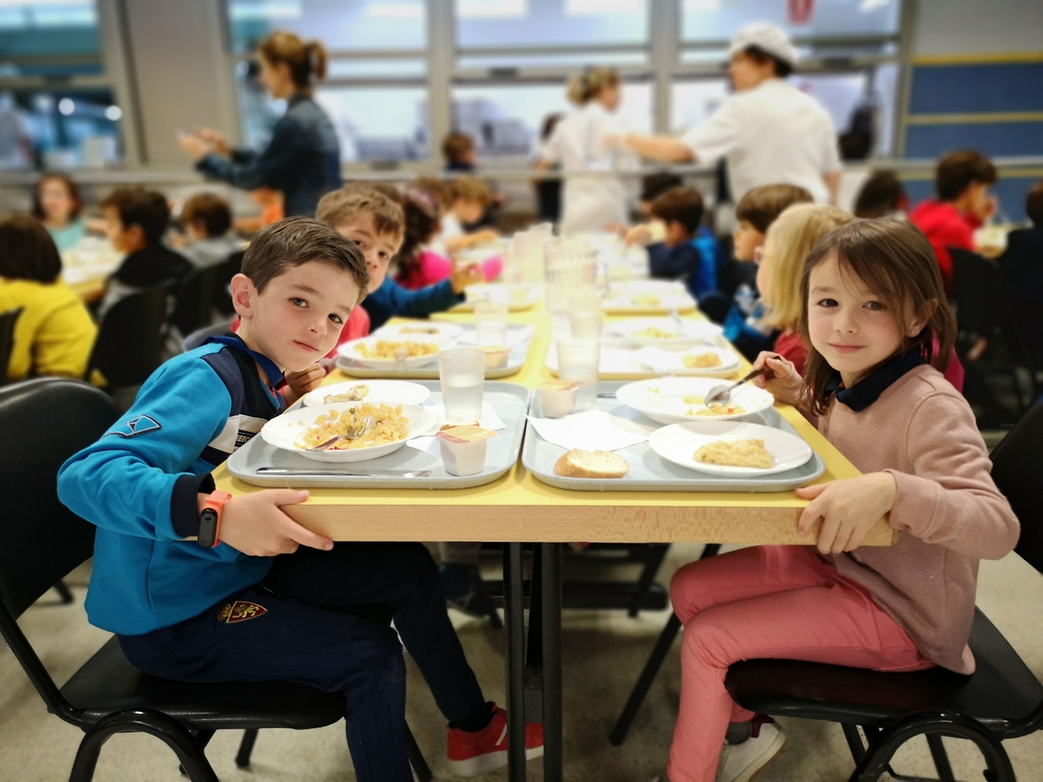 Acogida de 3º de Infantil en el Comedor General