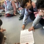 Despedimos el proyecto de los cuentos con la visita del lobo